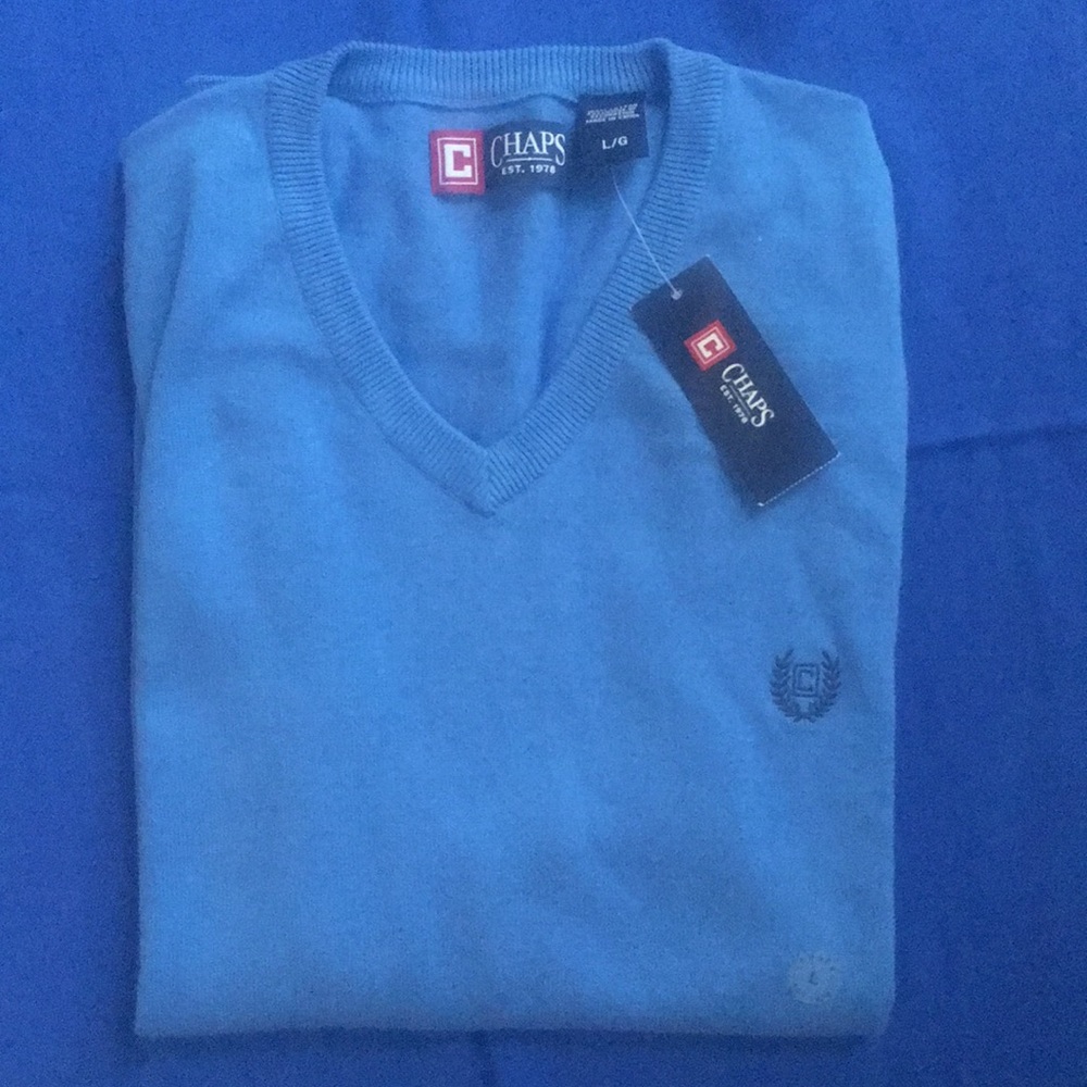 Men’s Chaps blue vest